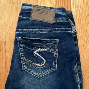 Silver Jeans Women's Dark Blue Denim
